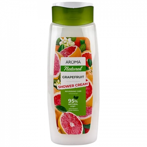 Гель д/душу AROMA 400 мл Грейпфрут И384 (Болгарія)
