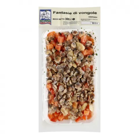 Суміш морепродуктів Sgattoni 300 г Fantasie di vongole