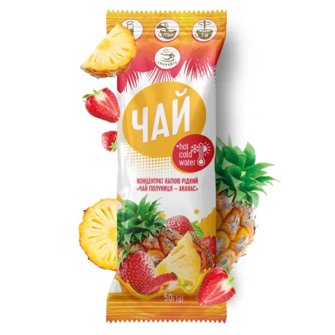 Концентрат Смакуйте 50 г Полуниця-ананас