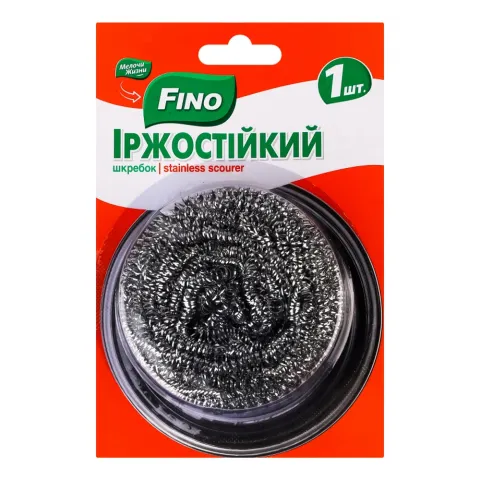 Скребок кух. МЖ/FINO 1 шт блістер 0153/0203