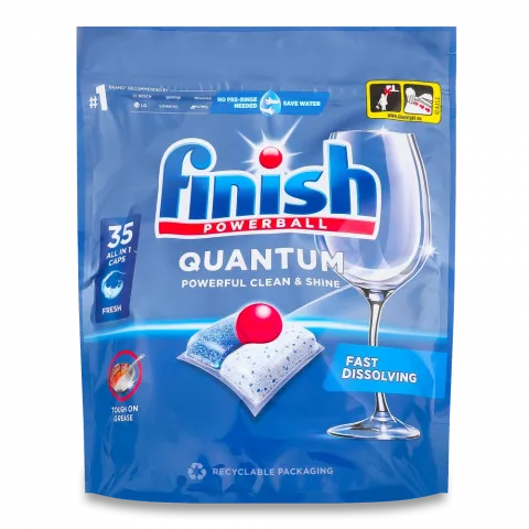 Таблетки Finish д/ ПММ Quantum 35 шт. Regular