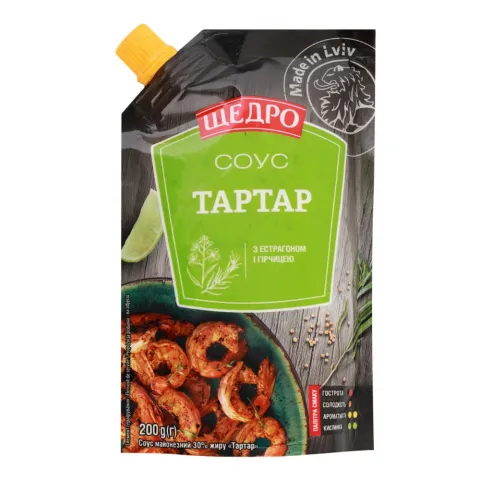 Соус Щедро 200 г д/пак. Тартар