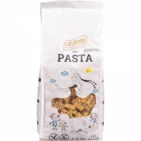 Макарони AL DENTE 400 г Для дітей б/глютену (Угорщина)