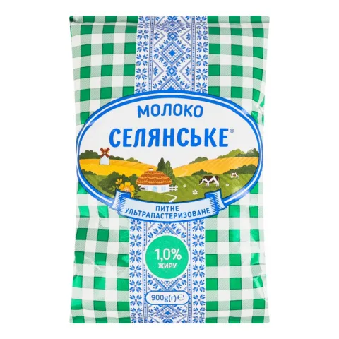 Молоко Селянське 900 г 1
