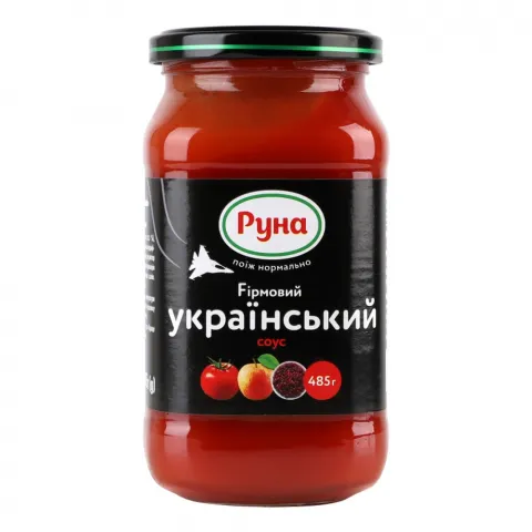 Соус Руна 485 г Український фірмовий