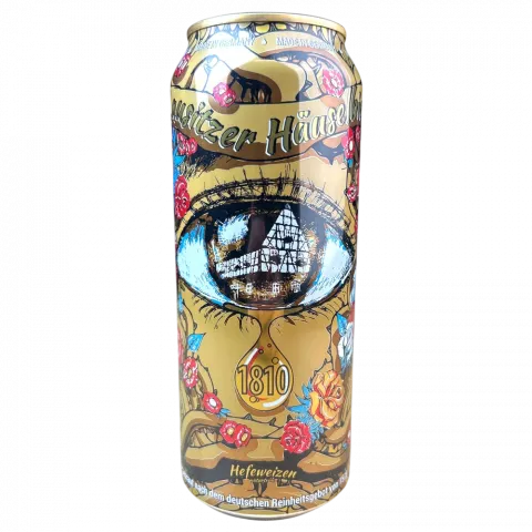 Пиво Lausitzer Hauselbier 0,5л з/б Hefeweizen с 5,2И114