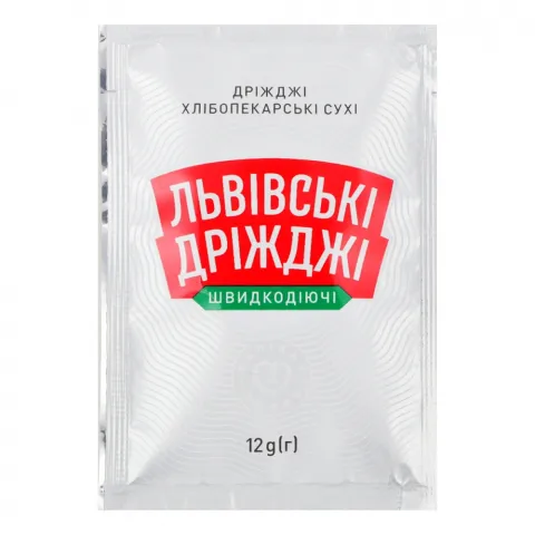 Дріжджі Львівські 12 г сух.
