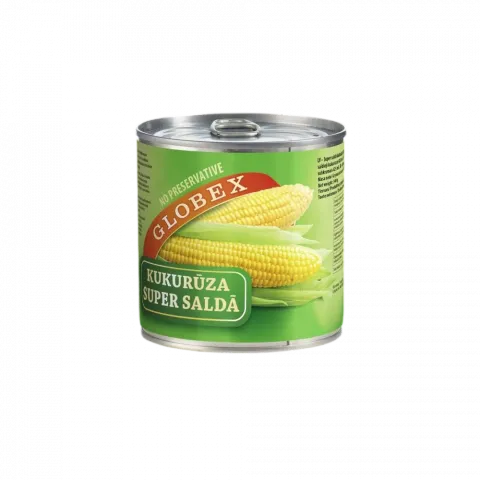 Конс Кукурудза Globex 340 г суперсолодка И158(Угорщина)