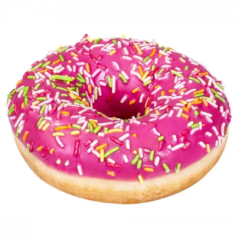 Пончик Stokson 70 г Полуничний Фас.