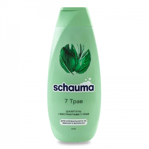 Шампунь Schauma 400 мл з екстракт. 7 трав