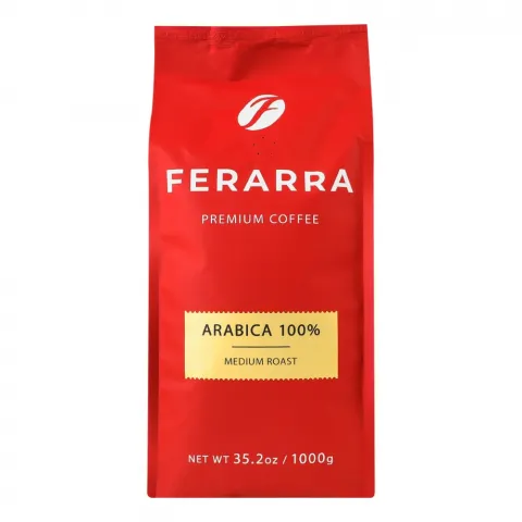 Кава Ferarra 1 кг 100 Арабіка пак. зерн.