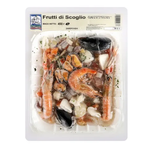 Суміш морепродуктів Sgattoni 450 г Frutti di Scoglio
