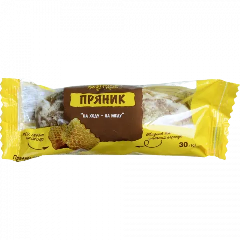 Пряник Українська зірка 30 г На ходу-на меду