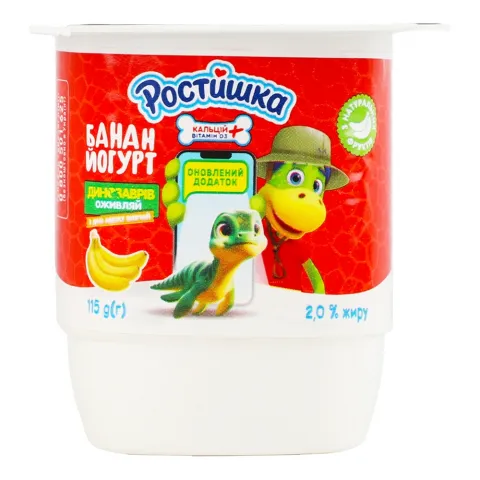 Йогурт Данон Ростишка 115 г Банан