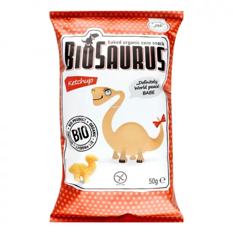 Кукурудзяні снеки Mclloyd`s 50 г з кетчупом органічні без глютену