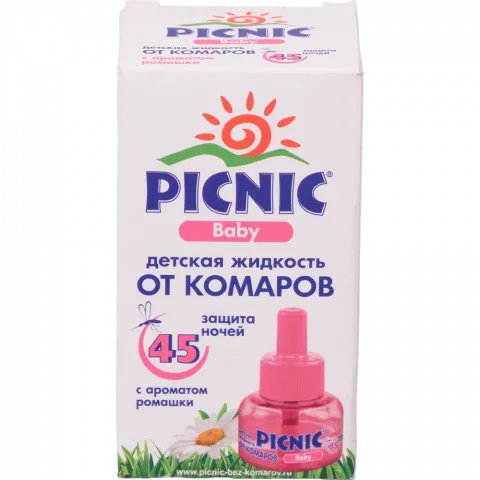 Рідина в/комарів Picnic 30 мл Baby 45 ночей