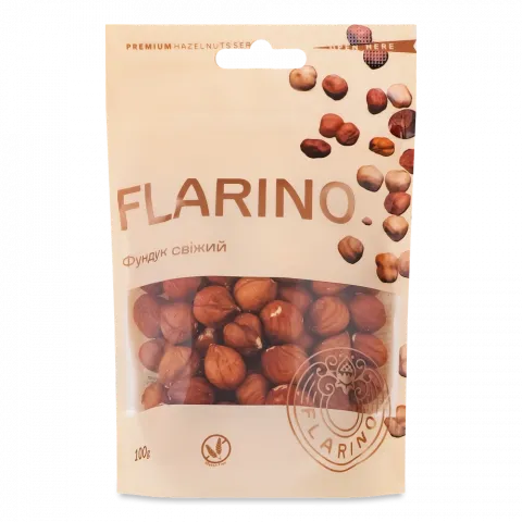 Горіх ТМ Flarino` Фундук свіжий 100 г`