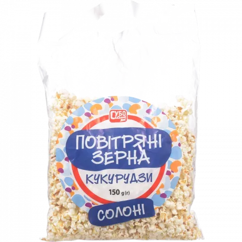 Попкорн Субота 150 г Пак. солений