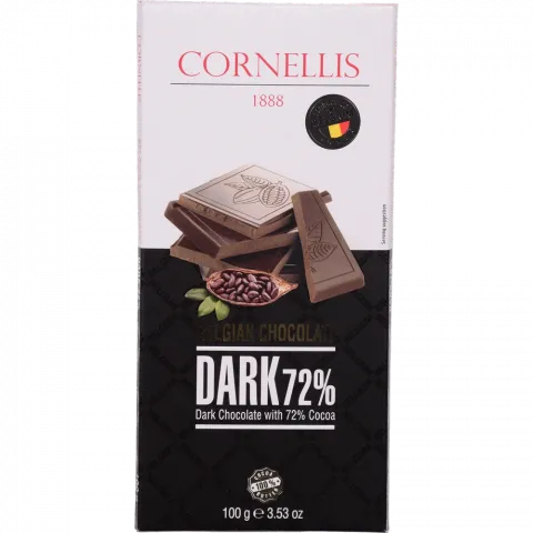 Шок КОРНЕЛЛІС 100 г чорн. 72 (Бельгія)