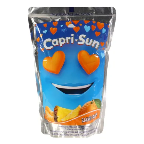 Напій б/алк. соковміс. Capri-Sun 200 мл Фруктове сафарі (Німеччина)
