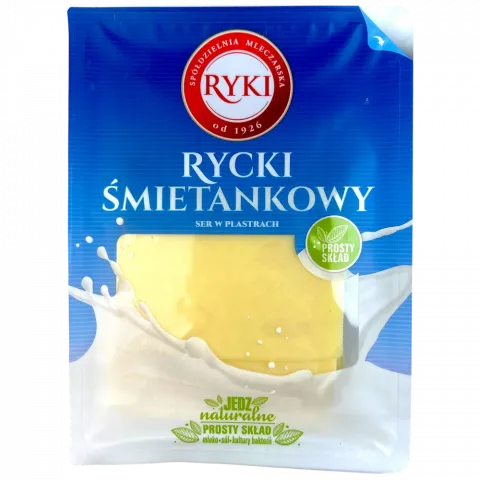Сир Рикі Сметанковий 135 г наріз.