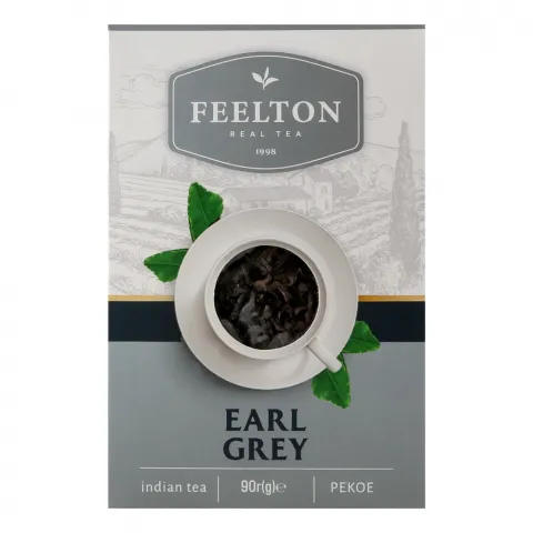 Чай Feelton 90 г чорн. Earl Grey з бергамотом Рекое (П)