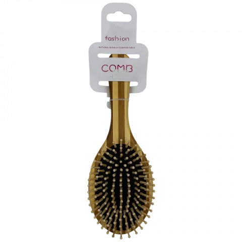 Щітка для волосся бамбук 23 см смужки арт. 3179-6 И787
