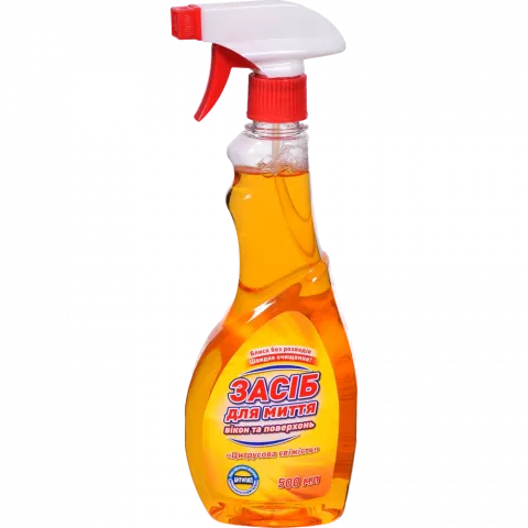 Засіб д/скла 500 мл спрей Цитрусова свіжість