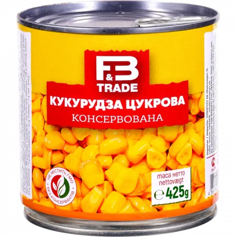 Конс Кукурудза Молдова 425 г з/б
