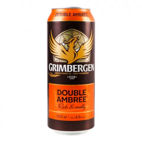 Пиво Грімберген 0,5 л з/б Дабл-амбрі