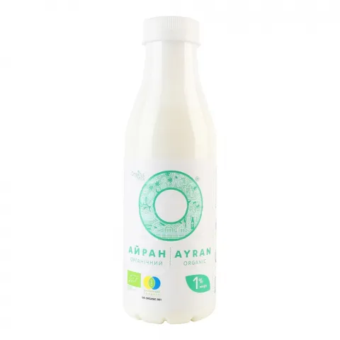 Напій кисломолоч. Organic Milk органіч. 1 450 г Айран