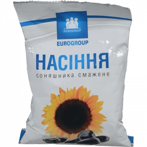 Насіння соняш. Єврогруп 100 г несолоне