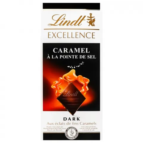 Шок Ліндт Excellence 100г мол.з сіллю та карамел.(Франція)