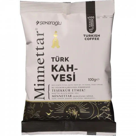 Кава MINNETTAR 100 г Турецька мел. (Туреччина) И226