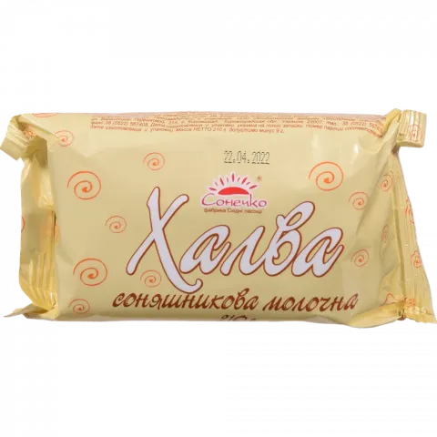 Халва Сонечко/Norsu 210 г пак. Молочна