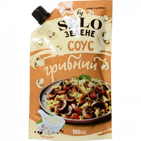 Соус Selo Зелене 180 г д/пак. Грибний