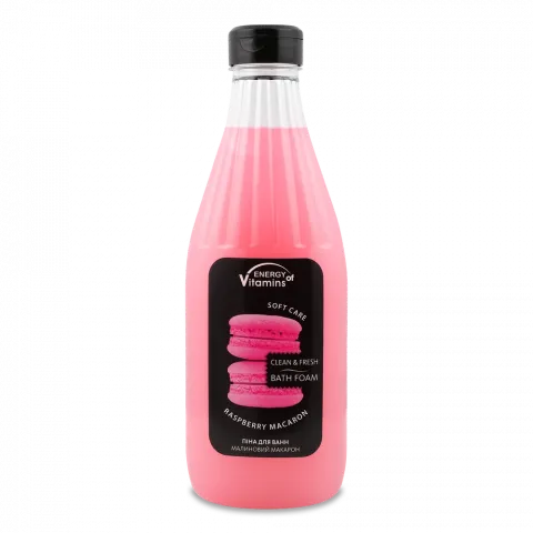 Піна д/ванн Смачні секрети 800 мл Raspberry macaron