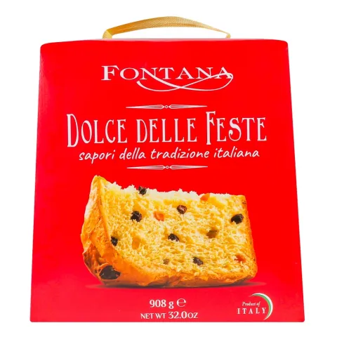 Кекс Pineta Панетоне 900 г з родзинками та цукатами (Італія)