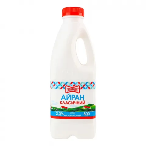 Напій кисломолоч. Злагода Айран 1,8/2 750/800 г бут.
