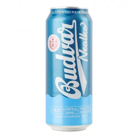 Пиво Будвайзер 0,5 з/б б/алк.