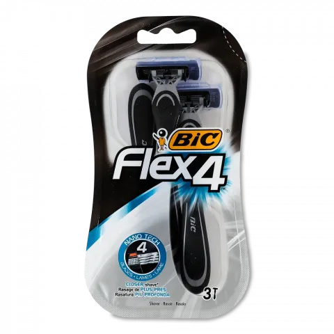 Станок д/гоління BIC 3 шт. Comfort 4 леза бл.