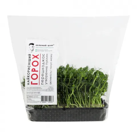 Мікрозелень ЗеленийШеф Горошку шт.