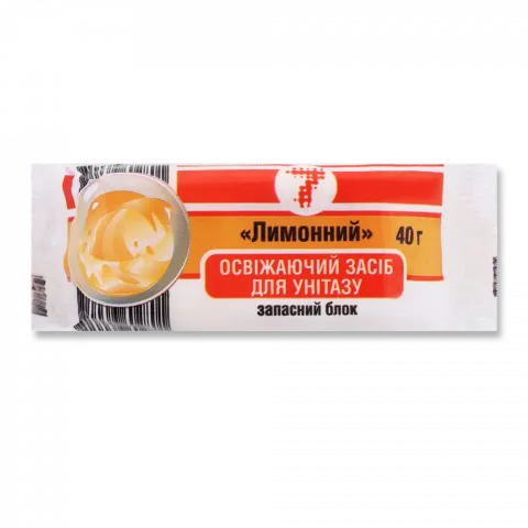 Освіж. д/унітазу 7` запаска Лимон`