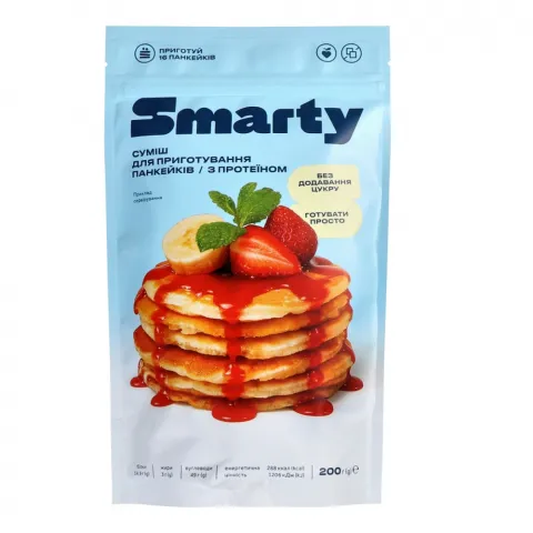 Суміш Смартік 200 г д/панкейків з протеїном