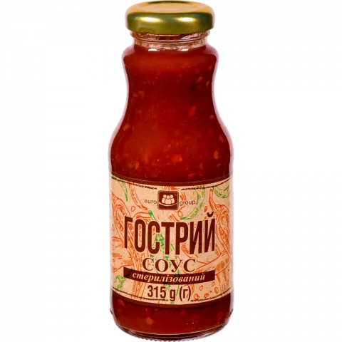 Соус Єврогруп 250 г Гострий