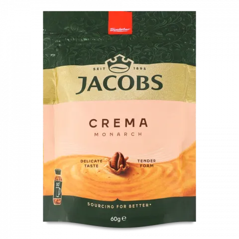 Кава Якобз Монарх Крема 60 г пак. розч.