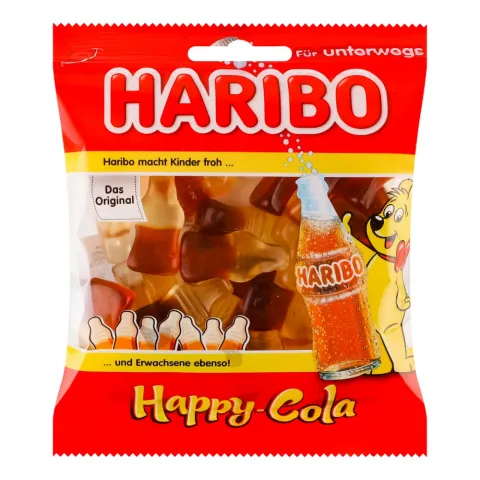 Мармелад Харібо 100 г пак. Кола И366 (Німеччина)