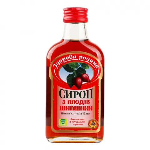 Сироп Здорова родина 0,2 л скл. Шипшина