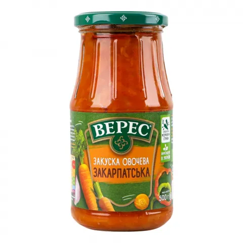 Конс Закуска Верес 445/500 г скл. Закарпатська