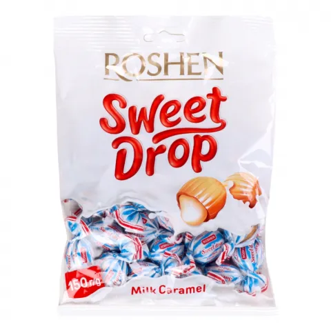 Цукерки Рошен 150 г Молочна крапля